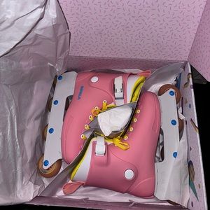 Impala Pink and Yellow Skates